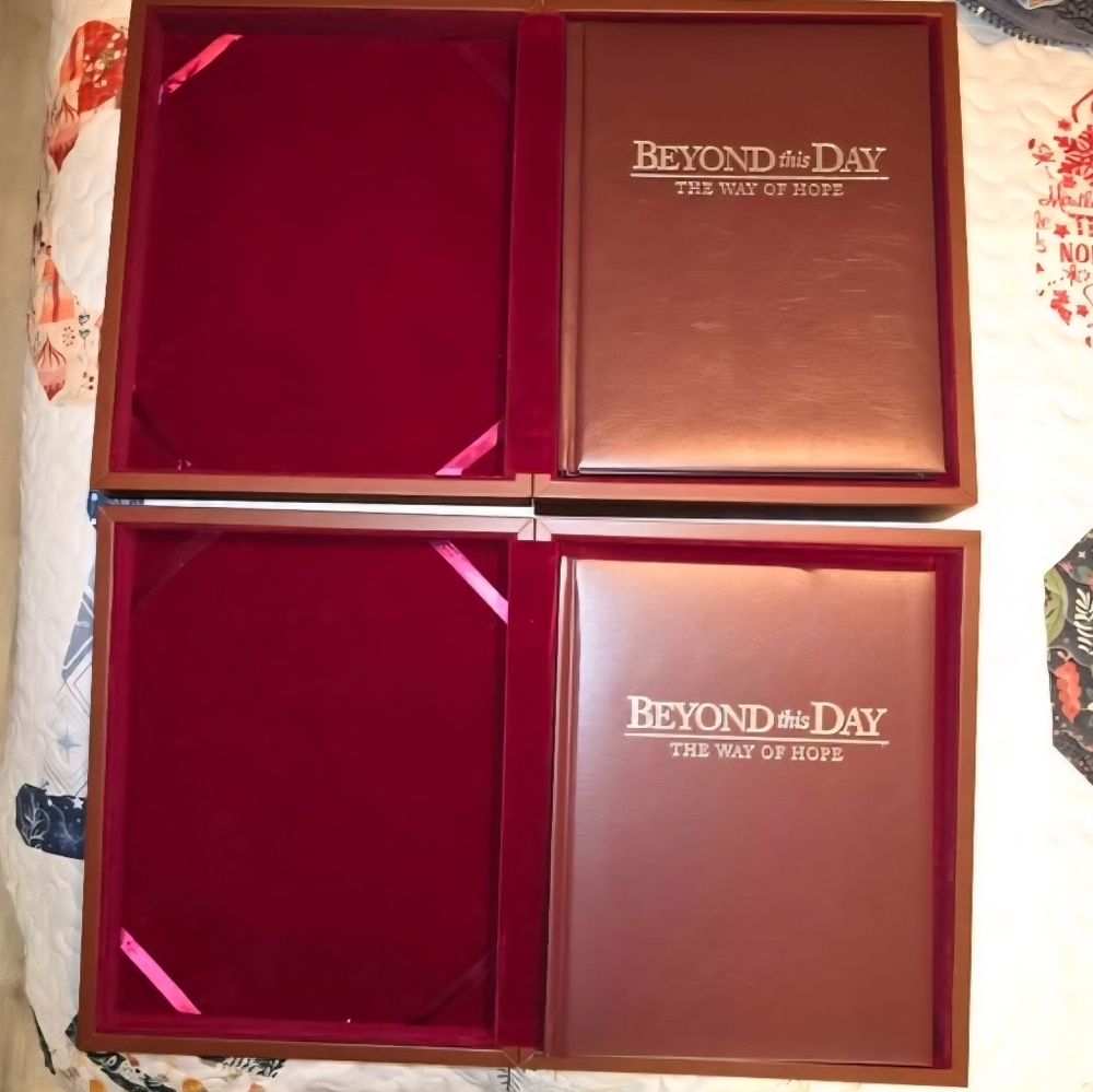 Beyond This Day 2 Leather Book Set